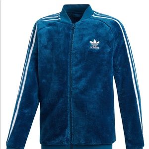 Adidas Big Boys Polar Fleece Jacket